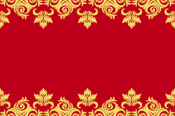 red and yellow background