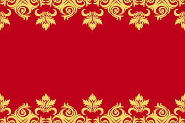 red and yellow background