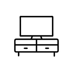 tv stand icon design