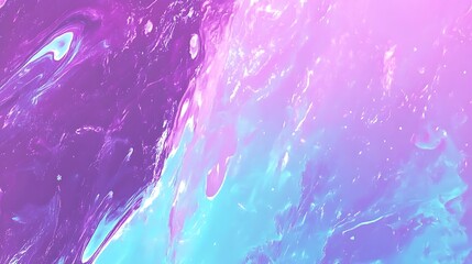 Obraz premium Abstract Purple and Blue Swirl Paint Texture