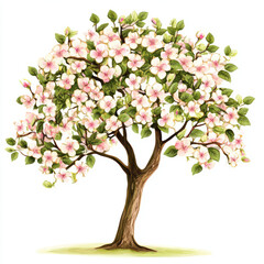 Obraz premium tree with flowers