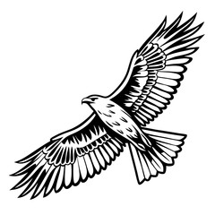 Dynamic Bird in Flight