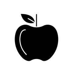 Apple icon in glyph style