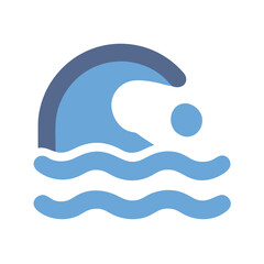 wave icon design