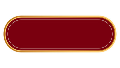 Simple islamic tex box design with banner