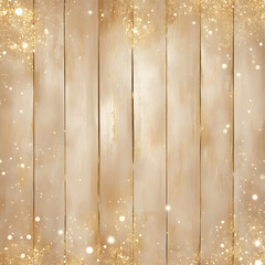 Radiant gold overlay on faded wood planks creates warm, inviting atmosphere