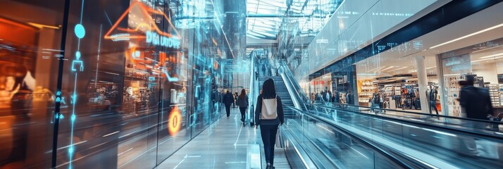 An innovative and forward-thinking strategy for digital retail (video), redefining customer experiences with advanced designs.