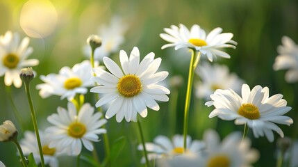 daisy seamless pattern wallpaper