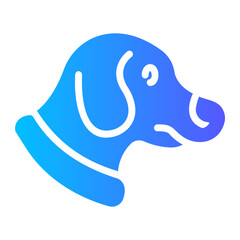 dog Gradient icon