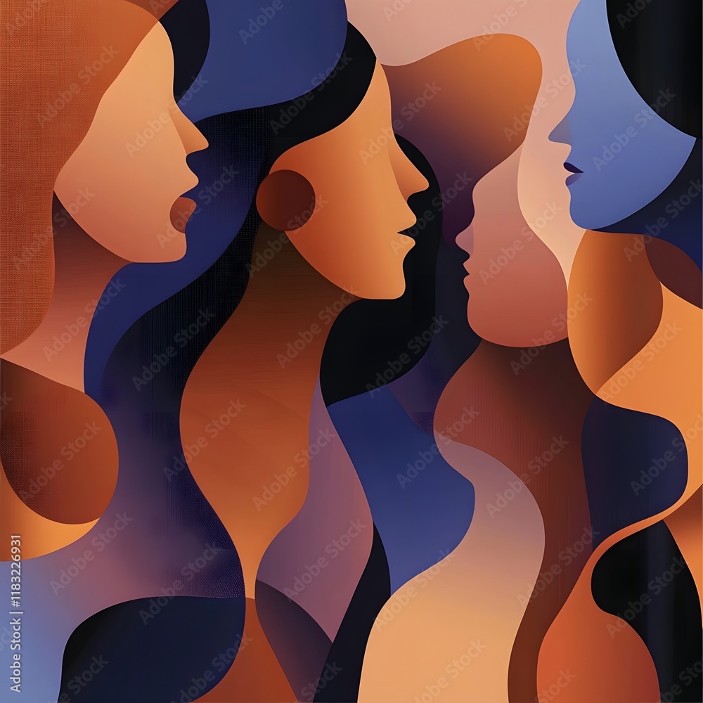 Poster An abstract illustration emphasizing the concept of layers, with multiple overlapping translucent planes in various shapes and sizes. Each layer is rendered in a gradient of soft, complementary colors