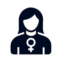 woman symbol icon design