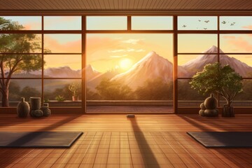 Window plant wood room.