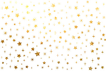 背景素材_ホログラム箔_星