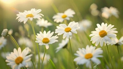 daisy seamless pattern wallpaper