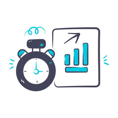 Performance Progression Chart with Star