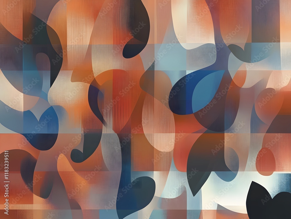 Poster An abstract illustration emphasizing the concept of layers, with multiple overlapping translucent planes in various shapes and sizes. Each layer is rendered in a gradient of soft, complementary colors