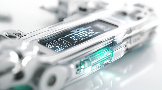 Digital caliper with clear display showing precise measurements, ideal for accurate measurements in various applications