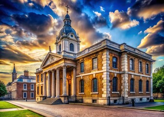 Obraz premium Historic London: Greenwich Chapel, St. Peter & St. Paul, beautifully photographed.