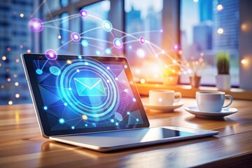 Modern Digital Marketing: Increased Audience Reach & Soft-Colored Email Campaign Visuals