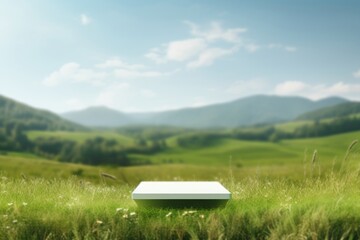 Grassland landscape outdoors horizon.