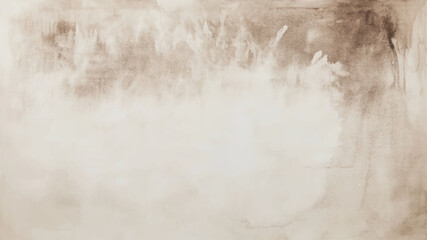 Abstract watercolor aesthetic horizontal background. Hand drawn vector splatter texture. Brush stroked painting pastel color watercolour