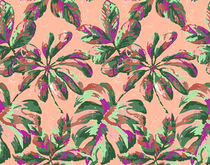 ALL OVER DESIGN . FLOWER ALL OVER. digital printing textile pattern wallpaper colorful flower with watercolor background-illustration, seamless pattern