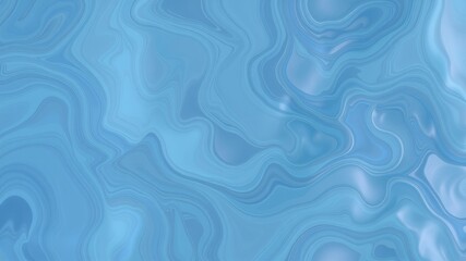Obraz premium Abstract Swirling Blue Liquid Marble Design Texture Background