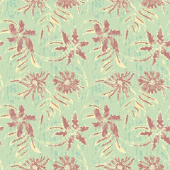 Seamless Colorful tie dye shibori print. Seamless hand drawn batik pattern.Rug textured background. Modern batik wallpaper tile. Watercolor pattern for fabric, clothes, wallpaper. Ethnic design.