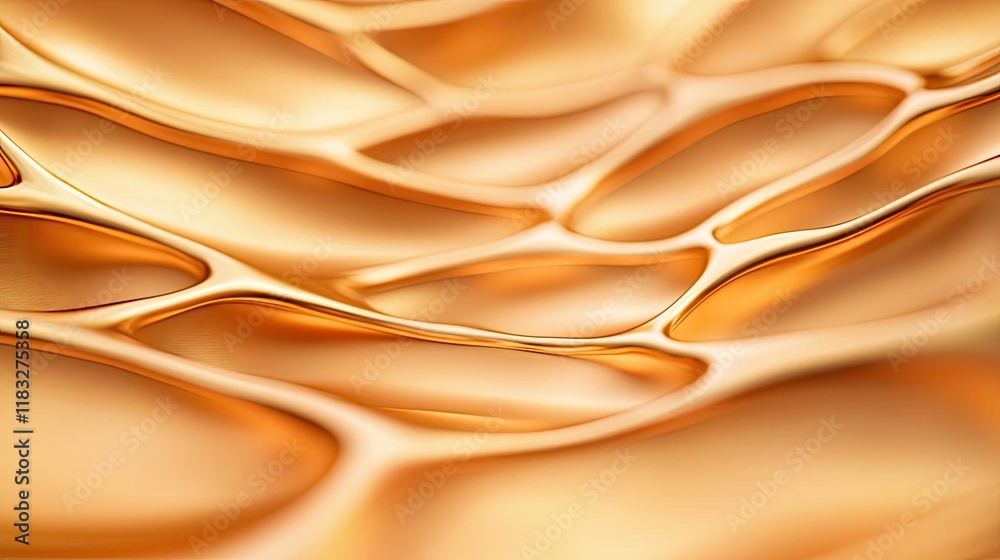 Poster gold abstract background concept. abstract golden surface with fluid texture, showcasing elegance an