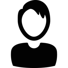 Simple vector icon avatar