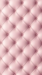Quilted pink cloth pattern texture upholstery.
