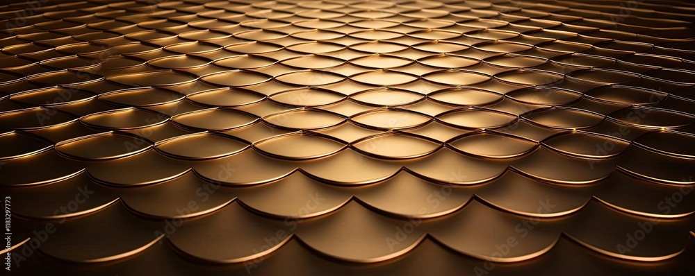 Aufkleber Gold abstract background concept. Textured golden surface with wavy patterns creating an elegant and luxurious appearance.