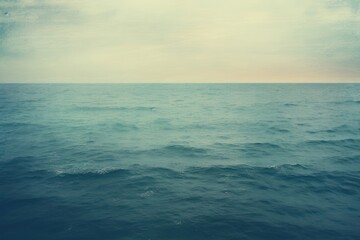 Obraz premium Endless sea backgrounds outdoors horizon.