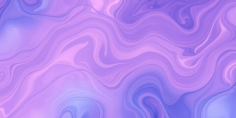 Obraz premium Serene Lavender and Periwinkle Swirls An Abstract Fluid Background Image