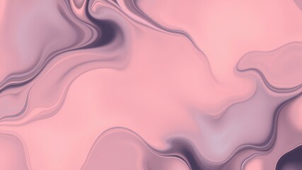 Obraz premium Abstract Pink and Purple Swirling Liquid Marble Design