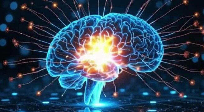 Simulating Human Brain Activity Algorithms Mimicking Synaptic Firing 