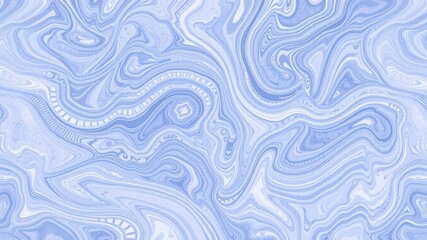 Abstract Swirling Light Blue and White Marble Texture Design for Fabric, Paper, and Digital Applications