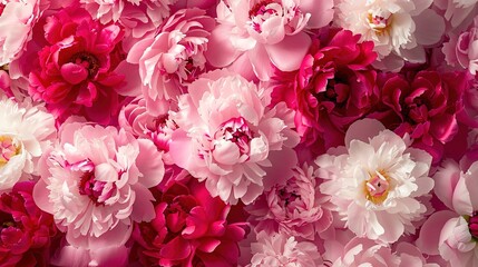 Obraz premium flower seamless pattern wallpaper