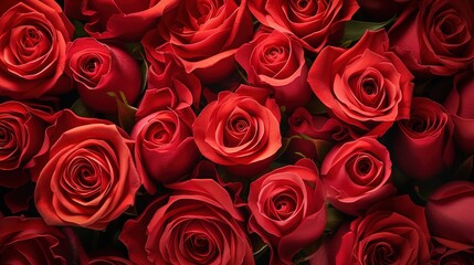 Naklejka premium rose seamless pattern wallpaper