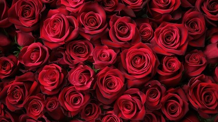 Fototapeta premium rose seamless pattern wallpaper