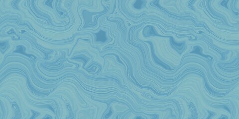 Fototapeta premium Abstract Swirling Blue Liquid Marble Texture Background Design