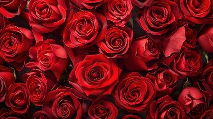 Fototapeta premium rose seamless pattern wallpaper