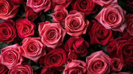 Fototapeta premium rose seamless pattern wallpaper