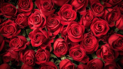 Naklejka premium rose seamless pattern wallpaper