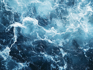 Obraz premium 거칠게 파도 치는 바다