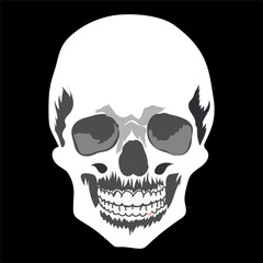 Dancing Skeleton vector for t shirt design.