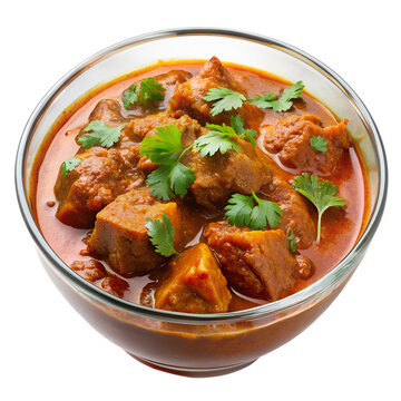 Vindaloo isolated on transparent background
