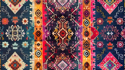 turkish kilims pattern wallpaper