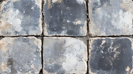 Obraz premium Concrete block with weathered gray surface, raw aesthetic 
