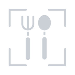 Fototapeta premium Diet icon in flat color style